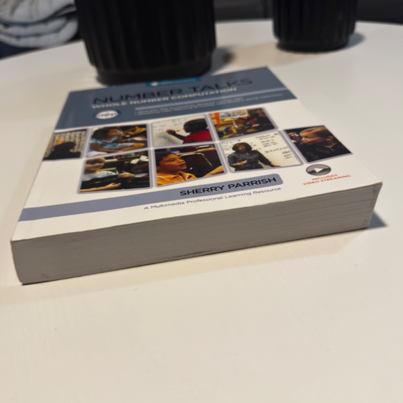 Number Talks Book by Sherry Parish Teacher Math Resource - Picture 3 of 4